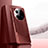 Soft Luxury Leather Snap On Case Cover JB2 for Huawei Mate 40 Red