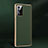 Soft Luxury Leather Snap On Case Cover JB2 for Oppo Reno6 Pro 5G India Green