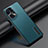 Soft Luxury Leather Snap On Case Cover JB4 for Oppo Find X5 5G Green