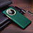 Soft Luxury Leather Snap On Case Cover L01 for Huawei Mate 40 Green