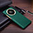 Soft Luxury Leather Snap On Case Cover L01 for Huawei Mate 40 Pro+ Plus Green