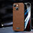 Soft Luxury Leather Snap On Case Cover LD2 for Apple iPhone 13