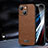 Soft Luxury Leather Snap On Case Cover LD2 for Apple iPhone 14