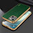 Soft Luxury Leather Snap On Case Cover LD3 for Apple iPhone 14 Plus Green