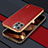 Soft Luxury Leather Snap On Case Cover LD3 for Apple iPhone 14 Pro Red