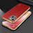Soft Luxury Leather Snap On Case Cover LD3 for Apple iPhone 14 Red