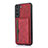 Soft Luxury Leather Snap On Case Cover M04T for Samsung Galaxy S21 5G