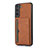 Soft Luxury Leather Snap On Case Cover M04T for Samsung Galaxy S21 Plus 5G