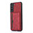 Soft Luxury Leather Snap On Case Cover M04T for Samsung Galaxy S22 Plus 5G