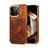 Soft Luxury Leather Snap On Case Cover MT2 for Apple iPhone 14 Pro