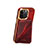 Soft Luxury Leather Snap On Case Cover MT2 for Apple iPhone 15 Pro