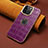 Soft Luxury Leather Snap On Case Cover MT3 for Apple iPhone 14 Pro