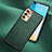 Soft Luxury Leather Snap On Case Cover N03 for Huawei P40 Green