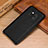 Soft Luxury Leather Snap On Case Cover P01 for Huawei Mate 20 Pro Black