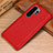Soft Luxury Leather Snap On Case Cover P01 for Huawei P30 Pro Red