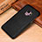 Soft Luxury Leather Snap On Case Cover P01 for Samsung Galaxy S9 Black