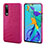 Soft Luxury Leather Snap On Case Cover P02 for Huawei P30 Hot Pink