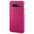 Soft Luxury Leather Snap On Case Cover P02 for Samsung Galaxy S10 Hot Pink