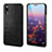 Soft Luxury Leather Snap On Case Cover P03 for Huawei P20 Black