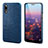 Soft Luxury Leather Snap On Case Cover P03 for Huawei P20 Blue