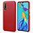 Soft Luxury Leather Snap On Case Cover P03 for Huawei P30 Red