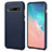 Soft Luxury Leather Snap On Case Cover P03 for Samsung Galaxy S10 5G Blue