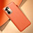 Soft Luxury Leather Snap On Case Cover QK2 for Xiaomi Mi 11X Pro 5G Orange