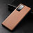 Soft Luxury Leather Snap On Case Cover R01 for Huawei Honor X10 5G Orange