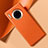 Soft Luxury Leather Snap On Case Cover R01 for Huawei Mate 30 Pro 5G Orange