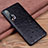Soft Luxury Leather Snap On Case Cover R01 for Huawei Nova 6 5G Black