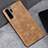 Soft Luxury Leather Snap On Case Cover R01 for Huawei P30 Pro New Edition Orange