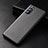 Soft Luxury Leather Snap On Case Cover R01 for Oppo Reno4 Pro 5G Black