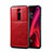 Soft Luxury Leather Snap On Case Cover R01 for Xiaomi Redmi K20 Pro Red