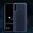 Soft Luxury Leather Snap On Case Cover R02 for Huawei Honor 20 Pro Blue