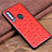 Soft Luxury Leather Snap On Case Cover R02 for Huawei Honor 20E Red