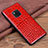 Soft Luxury Leather Snap On Case Cover R02 for Huawei Mate 20 Pro Red