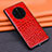 Soft Luxury Leather Snap On Case Cover R02 for Huawei Mate 40 RS Red