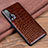 Soft Luxury Leather Snap On Case Cover R02 for Huawei Nova 6 5G