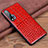 Soft Luxury Leather Snap On Case Cover R02 for Huawei Nova 6 5G Red