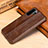 Soft Luxury Leather Snap On Case Cover R02 for Huawei P30 Pro New Edition Brown