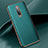 Soft Luxury Leather Snap On Case Cover R02 for OnePlus 8 Green