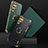 Soft Luxury Leather Snap On Case Cover R02 for Samsung Galaxy S21 Ultra 5G