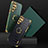 Soft Luxury Leather Snap On Case Cover R02 for Samsung Galaxy S22 Ultra 5G