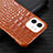 Soft Luxury Leather Snap On Case Cover R03 for Apple iPhone 12