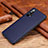 Soft Luxury Leather Snap On Case Cover R03 for Huawei Honor 20 Pro Blue
