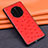 Soft Luxury Leather Snap On Case Cover R03 for Huawei Mate 40 RS Red