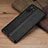 Soft Luxury Leather Snap On Case Cover R03 for Samsung Galaxy Note 10 Plus Black