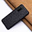 Soft Luxury Leather Snap On Case Cover R03 for Samsung Galaxy S20 5G Black