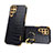 Soft Luxury Leather Snap On Case Cover R03 for Samsung Galaxy S22 Ultra 5G