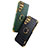 Soft Luxury Leather Snap On Case Cover R03 for Samsung Galaxy S22 Ultra 5G